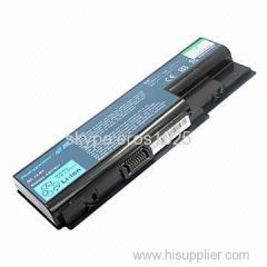 New Factory OEM Battery Replacement Laptop Battery for Acer Aspire 5520, 6 Cells, 4,400mAh Capacity