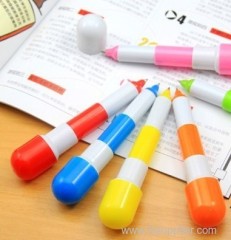 More pills telescopic creative fashion modelling ballpoint pen
