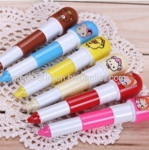 More pills telescopic creative fashion modelling ballpoint pen