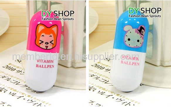 More pills telescopic creative fashion modelling ballpoint pen