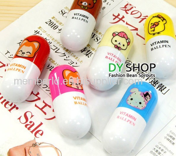 More pills telescopic creative fashion modelling ballpoint pen