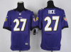 High Quality NFL Ray Rice #27 Baltimore Ravens Game Jersey - Purple