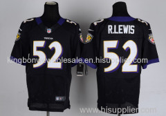 NFL Ray Lewis #52 Baltimore Ravens Game Jersey - Black