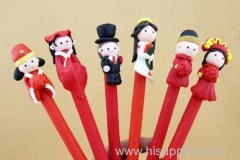 Creative stationery wholesale cute anime ls pen ball-point pen