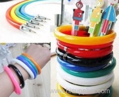 Bracelet portable ball pen fashionable stationery