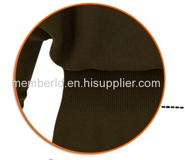 2013 new European bat sleeve long slim dress knit sweater backing