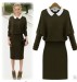 2013 new European bat sleeve long slim dress knit sweater backing