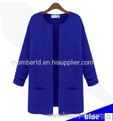 2013 Hitz women reduced V collar long cardigan sweater shirt shawl