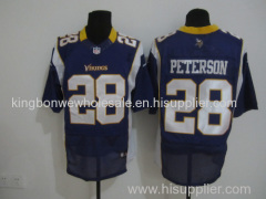 NFL Adrian Peterson #28 Minnesota Vikings Elite Player Jersey - Purple