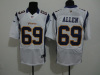 NFL Jared Allen 69# Minnesota Vikings Football Jersey - White