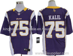 NFL Matt Kalil 75# Minnesota Vikings Game Jersey