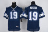 NFL Miles Austin 19# Dallas Cowboys Game Jersey - Navy Blue