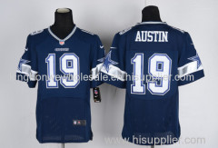 NFL Miles Austin 19# Dallas Cowboys Game Jersey - Navy Blue