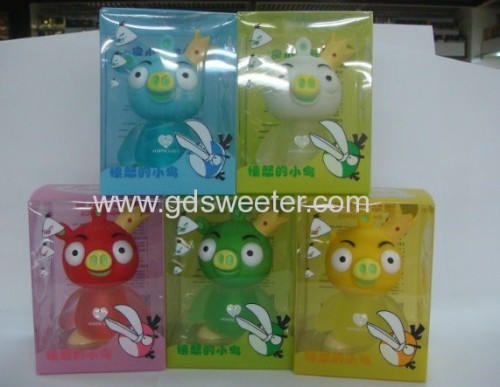 angrybirds car air freshener with body