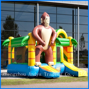 Inflatable Monkey Bouncer For Children