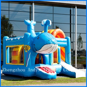 Whale Inflatable Castle For Children
