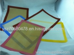 Silicone baking and preparation mat