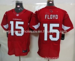 NFL Arizona Cardicals 15 Floyd Red Elite Jerseys