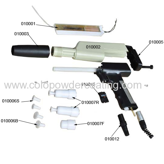 furniture powder spray gun