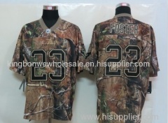 New Houston Texans 23 Foster Camo Elite Jerseys, NFL Jersey, NFL Elite Jersey for American Football Game