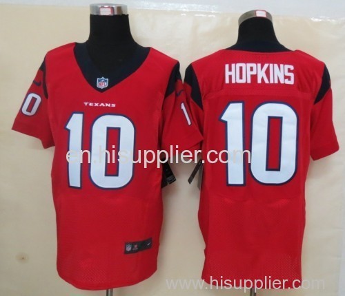 Houston Texans 10 Hopkins Red NFL Elite Jerseys