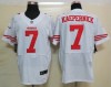 San Francisco 49ers 7 Kaepernick White Elite Jerseys, NFL Jersey For American Football Games