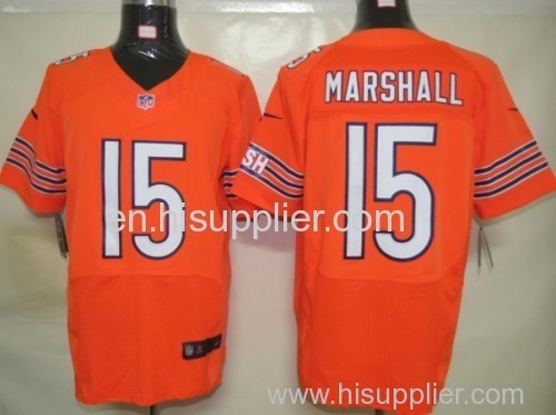 Chicago Bears 15 Marshall Orange NFL Elite Jerseys, NFL Jersey