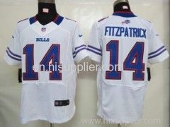 White Buffalo Bills 14 Fitzpatrick Elite NFL Jersey, NFL Football Jersey, Sports Wear