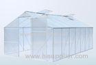 OEM UV Translucent Medium PC Home Garden Greenhouse For Agriculture / Ornamental