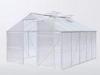 10 ' x 8 ' 6mm UV Twin Wall Polycarbonate Garden Greenhouses , Durable Home Greenhouse