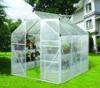 Portable Silver Home Garden Greenhouse For Plant , Polycarbonate Twin-wall Greenhouses