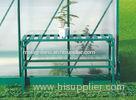 Durable Green Garden Staging / Flower Rack For Greenhouses / Sheds With Single Tier