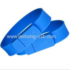 Warm-welcome bracelet usb flash wristband usb