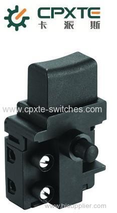 On/Off switch for circle saws with Euro shape