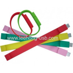 colorful usb bracelet wholesale 2gb