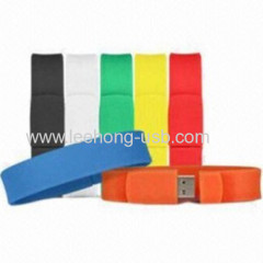 company promotional gift silicone usb bracelet 8GB