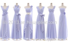Blue Evening Dress, Bridesmaid Dress, Different Color Available