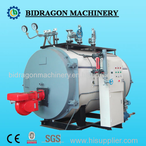 WNS gas fired steam boiler