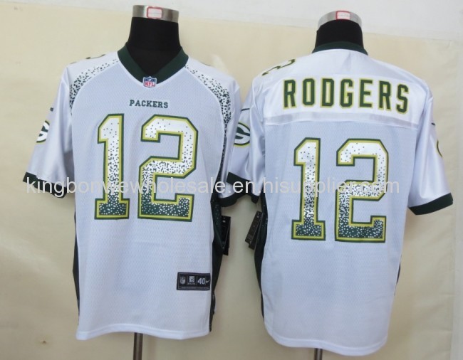 2013 NEW NFL Jersey, Green Bay Packers 12 Rodgers Grey Vapor Elite Jerseys