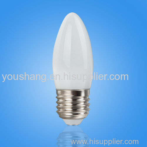 B35 3W SMD 8PCS E27 LED BULB GLASS COVER