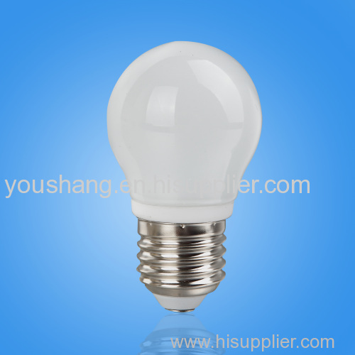 P45 E27 4W SMD 12PCS LED BULB GLASS COVER