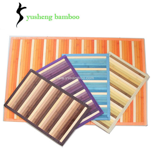 Attractive Painted Bamboo Rugs