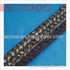 Carbonized Fiber Packing with Graphite