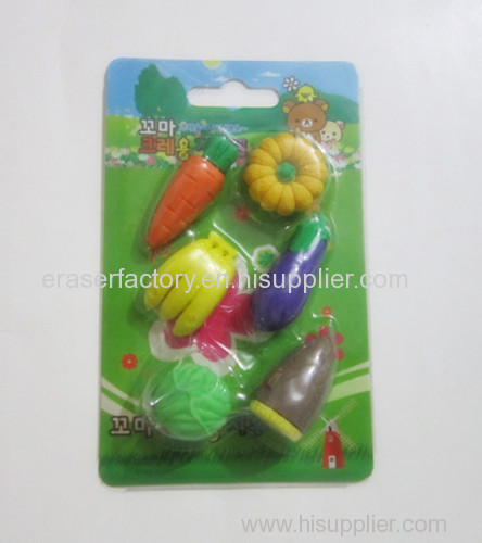 most adorable fruits and vegetables set