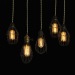 T45 tubular antique light bulbs