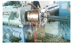 plastic corrugated optic duct extrusion line