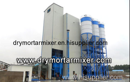 Dry mix mortar plant