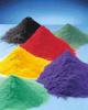 Electrostatic powder coating colors