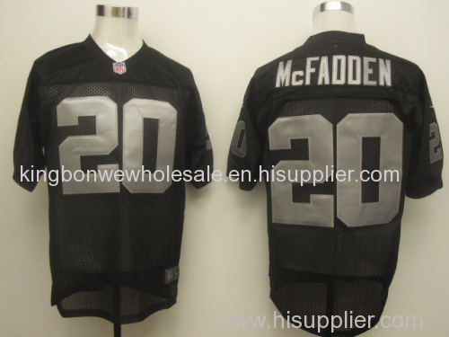 Black NFL Jersey Darren McFadden 20 Oakland Raiders Elite Jersey, Cheap NFL Jersey Dropship