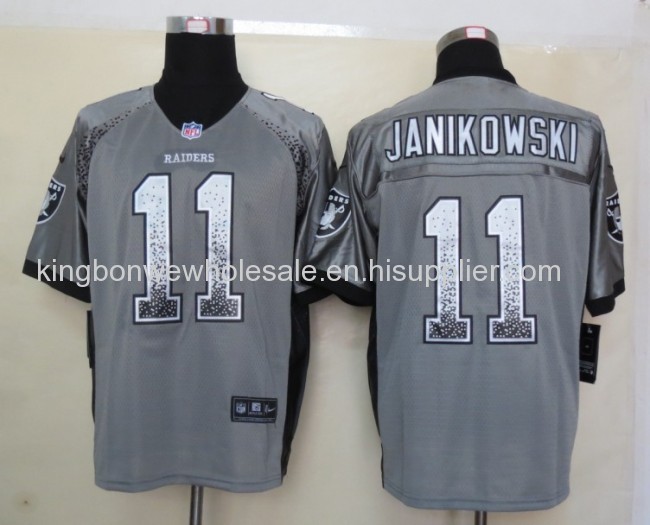 NFL Jersey NFL Elite Jersey Oakland Raiders 11# Janikowski Black Elite Jersey 